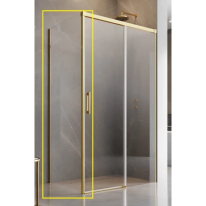 Ścianka boczna S1 120cm Radaway IDEA KDJ 387054-09-01L lewa złota