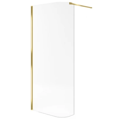 Ścianka gięta walk-in 83x200 Excellent VIDOQ KAEX.1507.830.LP.GL złoty połysk