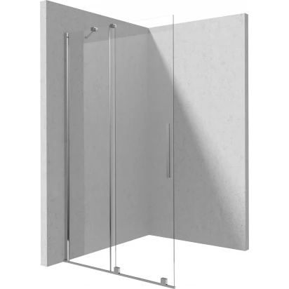 Ścianka przesuwna walk-in 80x195 Deante PRIZMA KTJ 038R chrom