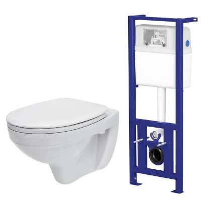 Set 870 Stelaż LINK + miska DELFI Cersanit  S701-199