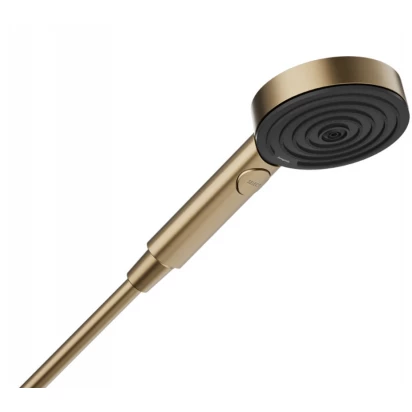 Słuchawka prysznicowa 3-funkcyjna Relaxation EcoSmart Hansgrohe PULSIFY SELECT S 24111140 brąz szczotkowany