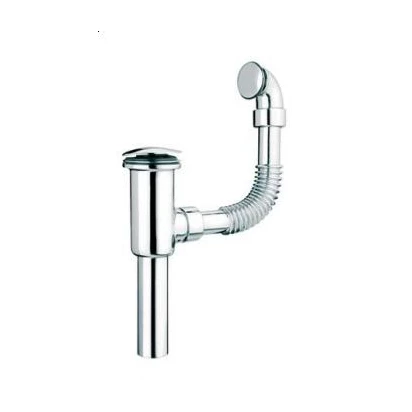 McAlpine DECCOCL-CB spust umywalkowy klik-klak dekoracyjny z przelewem chromowany