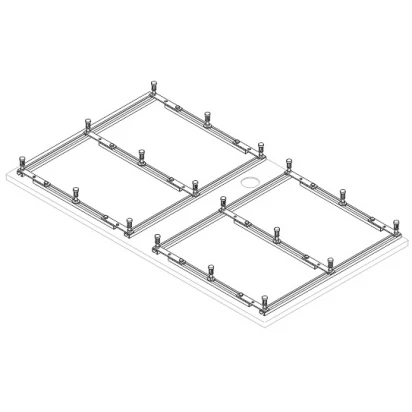 Stelaż do brodzika STS-081 Sanplast 194-E1421