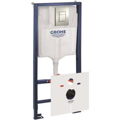 Stelaż podtynkowy WC Grohe RAPID SL 5w1 + przycisk SKATE COSMOPOLITAN 39449000 mat