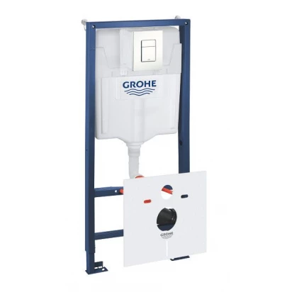 Stelaż podtynkowy do WC 113cm 5w1 + przycisk spłukujący SKATE COSMOPOLITAN Grohe RAPID SL 39448000 biały