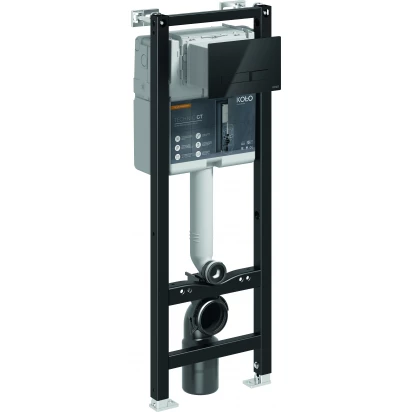 Stelaż podtynkowy do WC Smart Fresh + przycisk spłukujacy ELEGANT Koło TECHNIC GT 99151000 czarny