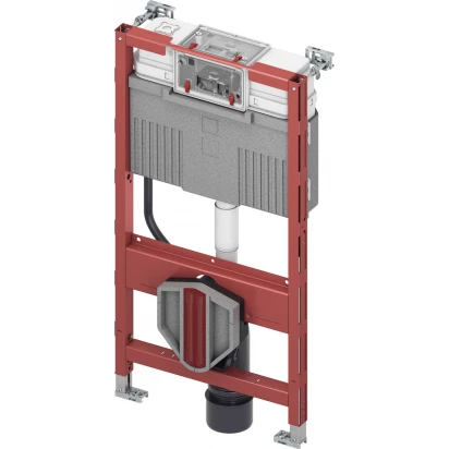 Stelaż podtynkowy do WC uniwersalny 98cm Tece TECEprofil 9300382 uruchamiany z góry / od przodu