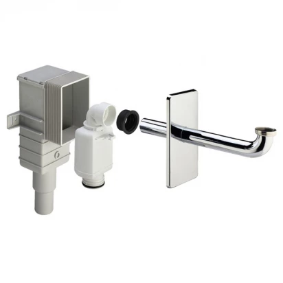 Syfon do montażu podtynkowego Viega 553760 biały