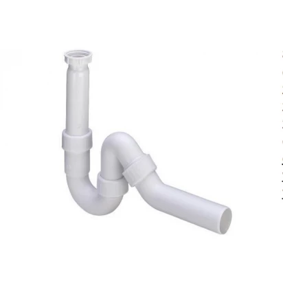 Syfon rurowy do zlewozmywaków z łukiem odpływowym 45 stopni 1 1/4'' 50 mm Viega 115449