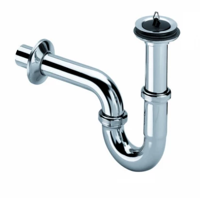 Syfon rurowy z sitkiem i korkiem Viega 111298