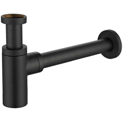 Syfon umywalkowy Oltens HERVIK 02600300 czarny mat