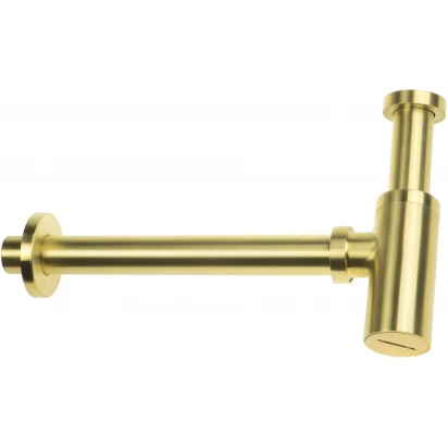 Syfon umywalkowy okrągły Deante NHC R31K złoto szczotkowane