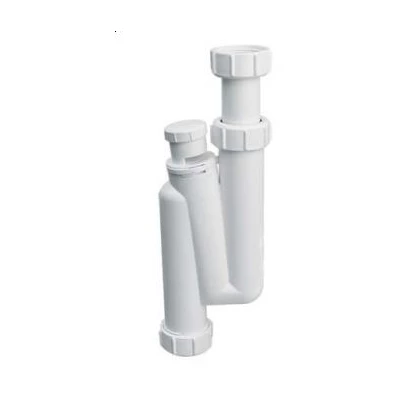 McAlpine HC3V syfon umywalkowy rurowy pionowy z napowietrzeniem