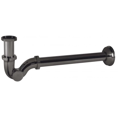 Syfon umywalkowy teleskopowy Tres 03463820KM czerń metalizowana