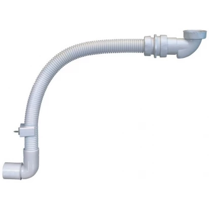 Syfon umywalkowy z elastyczną rurą Excellent INNL.1219.SET.WH biały