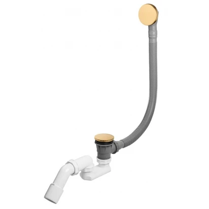 Syfon wannowy klik-klak Oltens FUSA 3002810 złoto szczotkowane