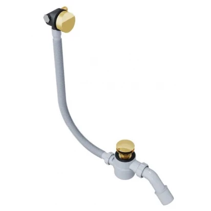 Syfon wannowy z napełnianiem Excellent HOVER ARIN.3410GL złoty PVD