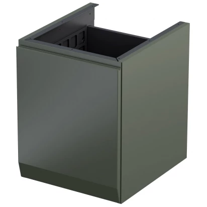 Szafka boczna z koszem 40 cm Oristo BRYLANT OR36-SN1S-40-17-V3 oliwkowa mat