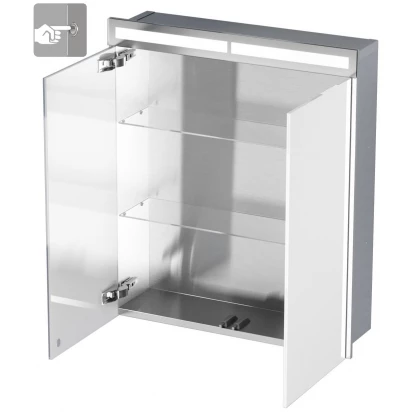 Szafka do zabudowy 60x70 LED MCJ BEND SPS ES 6070 LED WM stal/z wyłącznikiem