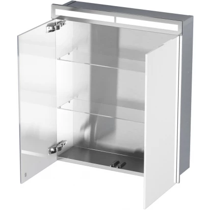 Szafka do zabudowy 60x70 LED MCJ BEND SPS ES 6070 LED stal