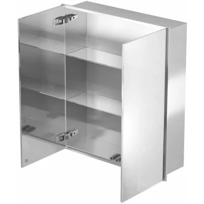 Szafka do zabudowy 60x70 MCJ BEND SPS ES 6070 SB MR stal/lustra z obu stron