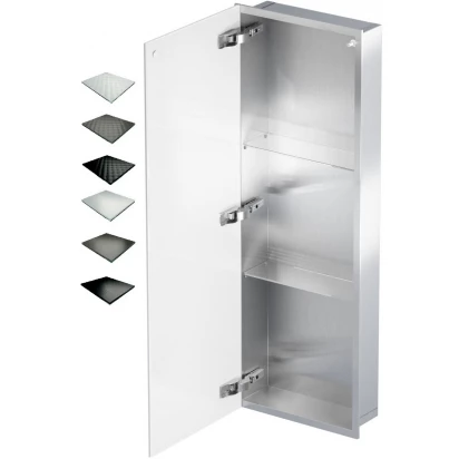 Szafka do zabudowy 90 cm stal MCJ BEND B.PWD 900/15 SB GMWH glamour/lienzo