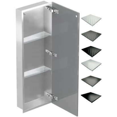 Szafka do zabudowy 90x10 stal MCJ FLAT F.PWD 900/10 SB GMWH glamour/lienzo