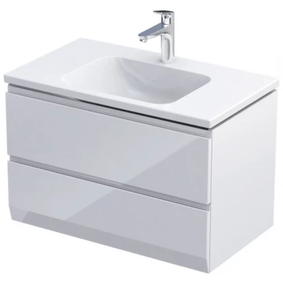 Oristo BRYLANT Szafka pod umywalkę 80 cm 2S OR36-SD2S-80-1-V3 biały połysk