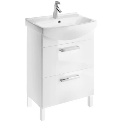 Szafka pod umywalkę CERSANIA 60 cm Cersanit MELAR S614-003 biała