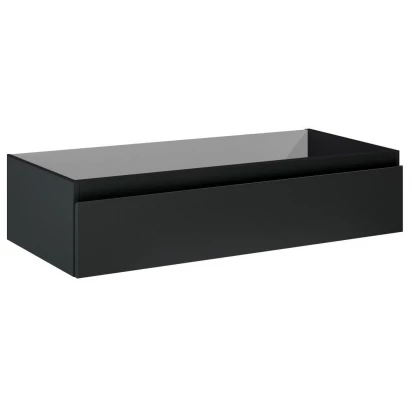 Szafka podumywalkowa 100 cm 1S Oltens VERNAL 60011300 czarna mat