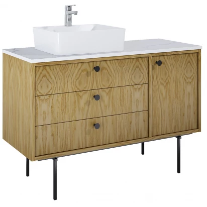 Szafka podumywalkowa 120 cm 3S 1D L Elita LEGACY RE011200096690 dąb natural fornir