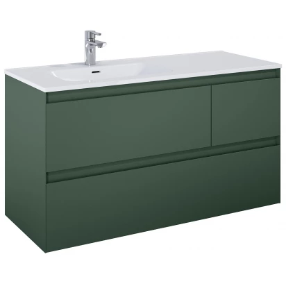 Szafka podumywalkowa 120 cm 3S L Elita SPLIT RE012006157010 forest green matt