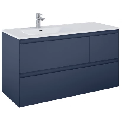 Szafka podumywalkowa 120 cm 3S L Elita SPLIT RE012006157030 granatowa mat