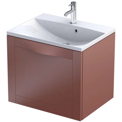 Szafka podumywalkowa 60 cm 1S Oristo SKAGEN OR49-SD1S-60-19 ceglana mat