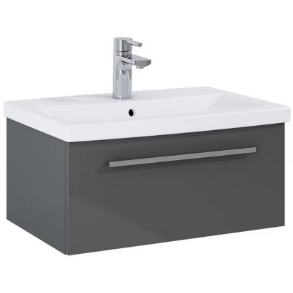Szafka podumywalkowa 60 cm Elita KWADRO PLUS 166788 antracyt / 1 szuflada
