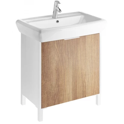 Szafka podumywalkowa 80 Cersanit TAZA IRYDA S615-007 jesion ciemny