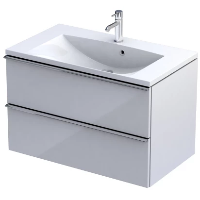 Szafka podumywalkowa 80 cm 2S Oristo ETNA OR52-SD2S-80-1 biała połysk