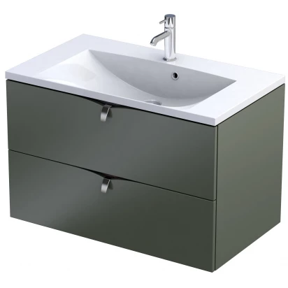 Szafka podumywalkowa 80 cm 2S Oristo SIENA OR45-SD2S-80-17 oliwkowa mat