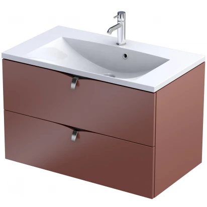 Szafka podumywalkowa 80 cm 2S Oristo SIENA OR45-SD2S-80-19 ceglana mat