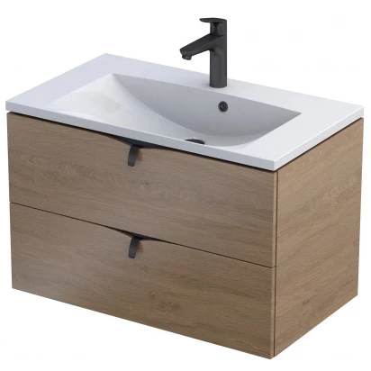 Szafka podumywalkowa 80 cm 2S Oristo SIENA OR45-SD2S-80-78 dąb kamienny