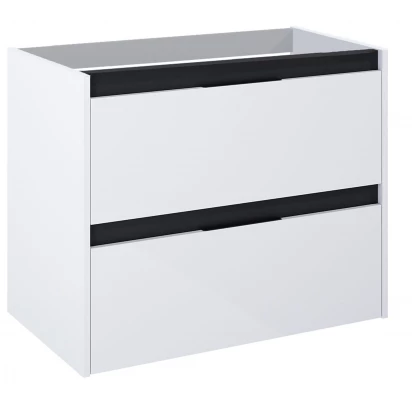 Szafka podumywalkowa 80 cm 2S Roca ALPINE A857865606 biało-czarny