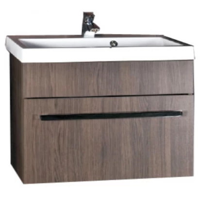 Szafka podwieszana pod umywalkę 79,9x47,5x39,8 cm Deftrans OLEX D80 0D1S 024-D-08016 wenge arusha