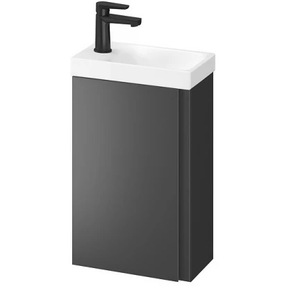 Szafka z umywalką 40 cm Cersanit MODUO S801-475 antracytowa