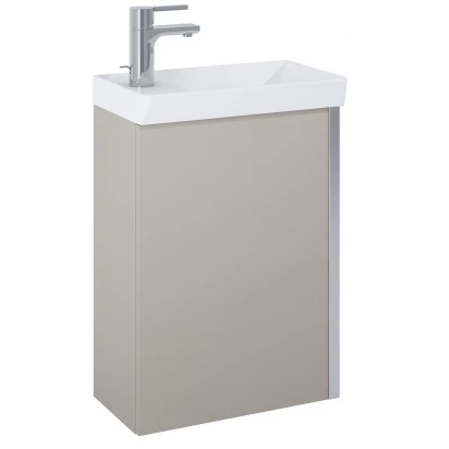 Szafka z umywalką 45 cm 1D Elita SPRING RE020450137020 fume matt