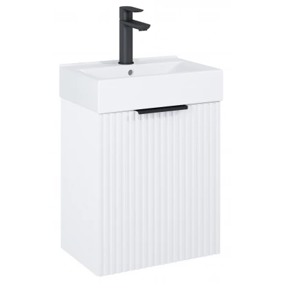 Szafka z umywalką 45 cm Roca REEF A852446529 biały mat