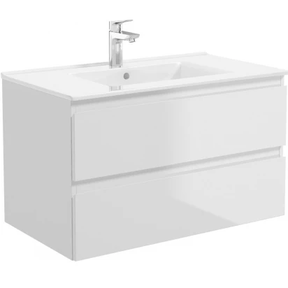 Szafka z umywalką 80 cm Oltens VERNAL 68003000 biała