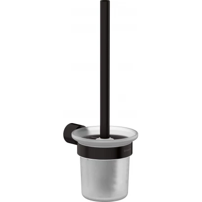 Szczotka WC z pojemnikiem otwartym ścienna Deante ARNIKA ADA N711 czarna mat