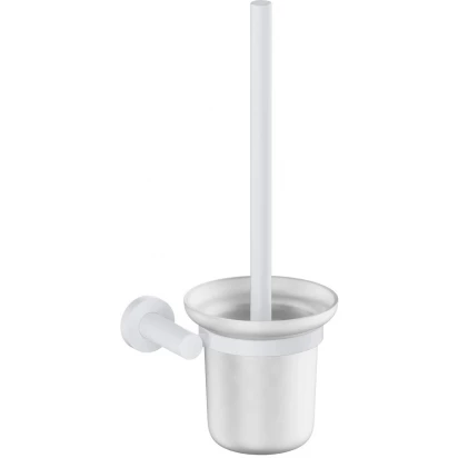 Szczotka toaletowa wisząca Omnires MODERN PROJECT MP60620WM biały mat