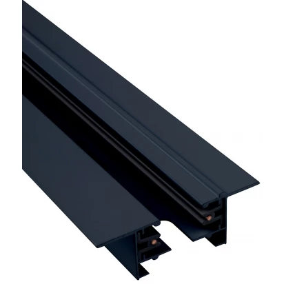 Szynoprzewód Nowodvorski PROFILE RECESSED TRACK BLACK 2 METERS 9015