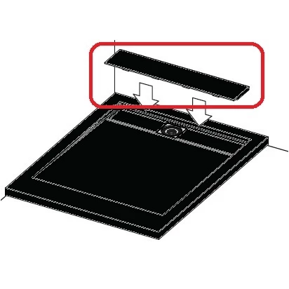 Teos cover 80cm Radaway TEOS HT80-54 czarna